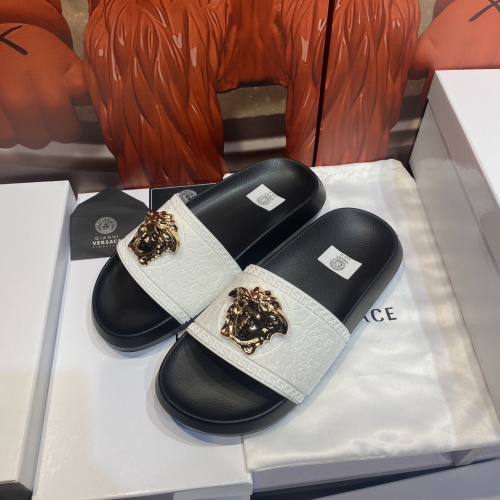Replica Versace Slippers For Men #1196548 $48.00 USD for Wholesale