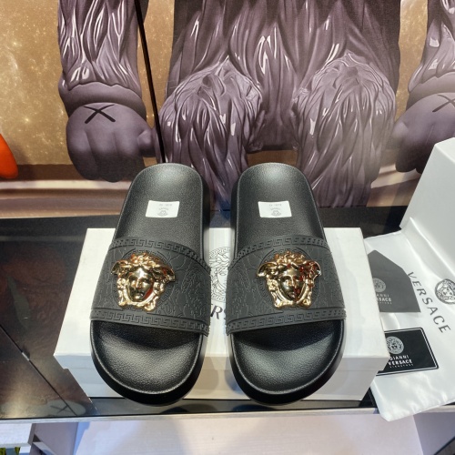 Versace Slippers For Men #1196549 $48.00 USD, Wholesale Replica Versace Slippers