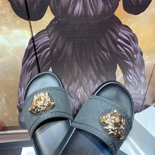 Replica Versace Slippers For Men #1196549 $48.00 USD for Wholesale