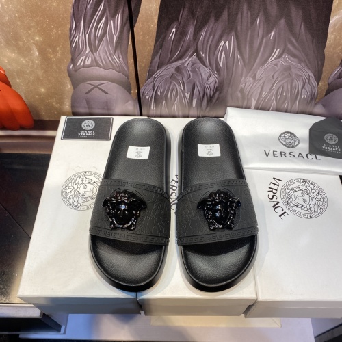 Versace Slippers For Men #1196552 $48.00 USD, Wholesale Replica Versace Slippers