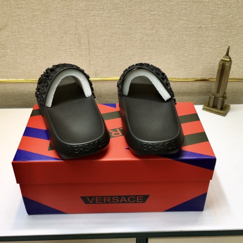 Replica Versace Slippers For Men #1196554 $45.00 USD for Wholesale
