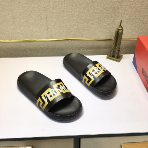 Versace Slippers For Men #1196555 $45.00 USD, Wholesale Replica Versace Slippers