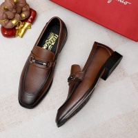 $82.00 USD Salvatore Ferragamo Leather Shoes For Men #1186487