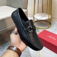 $98.00 USD Salvatore Ferragamo Leather Shoes For Men #1186544