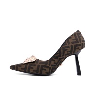 $80.00 USD Versace High-Heeled Shoes For Women #1187375