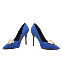 $80.00 USD Versace High-Heeled Shoes For Women #1187394