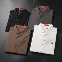 $52.00 USD Hermes Shirts Short Sleeved For Men #1187758