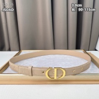 $52.00 USD Christian Dior AAA Quality Belts For Women #1189380