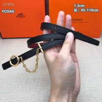 $68.00 USD Hermes AAA Quality Belts For Women #1189766