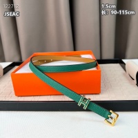 $52.00 USD Hermes AAA Quality Belts For Women #1189817