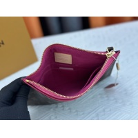 $42.00 USD Louis Vuitton LV Wallets In Rose Red #1191382