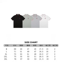 $38.00 USD Moncler T-Shirts Short Sleeved For Men #1192085