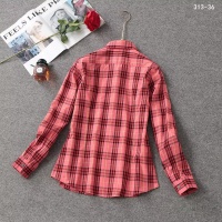 $36.00 USD Burberry Shirts Long Sleeved For Women #1192296