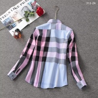 $38.00 USD Burberry Shirts Long Sleeved For Women #1192307