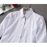 $38.00 USD Burberry Shirts Long Sleeved For Women #1192320