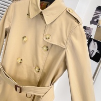$160.00 USD Burberry Trench Coat Long Sleeved For Women #1194168