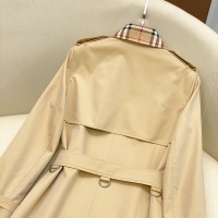 $160.00 USD Burberry Trench Coat Long Sleeved For Women #1194169
