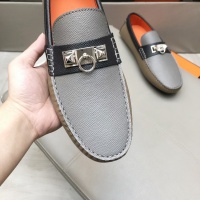 $96.00 USD Hermes Leather Shoes For Men #1195937