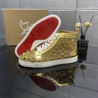 $98.00 USD Christian Louboutin High Top Shoes For Men #1196121