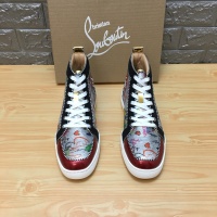 $92.00 USD Christian Louboutin High Top Shoes For Women #1196126