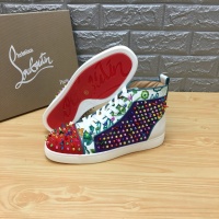 $92.00 USD Christian Louboutin High Top Shoes For Women #1196128