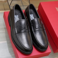 $92.00 USD Salvatore Ferragamo Leather Shoes For Men #1196389