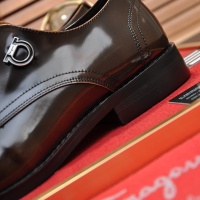 $98.00 USD Salvatore Ferragamo Leather Shoes For Men #1196415