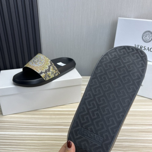 Replica Versace Slippers For Men #1196597 $45.00 USD for Wholesale