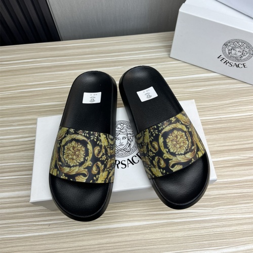 Versace Slippers For Men #1196598 $45.00 USD, Wholesale Replica Versace Slippers