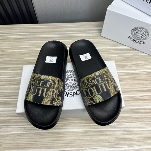Versace Slippers For Men #1196599 $45.00 USD, Wholesale Replica Versace Slippers