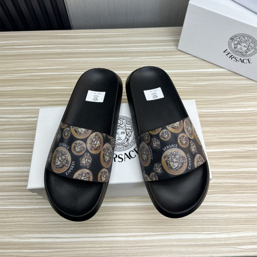 Versace Slippers For Men #1196601 $45.00 USD, Wholesale Replica Versace Slippers