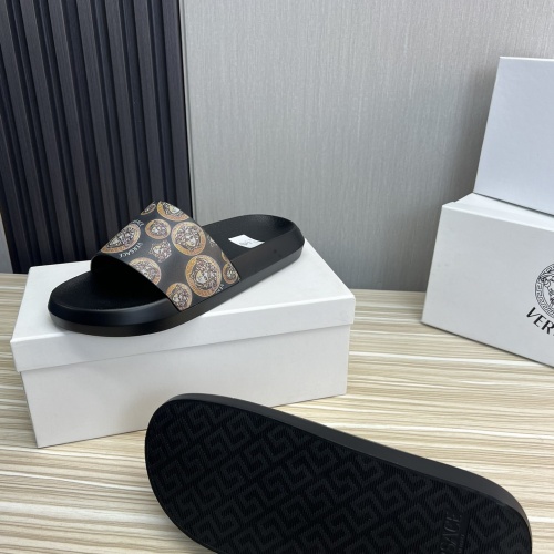 Replica Versace Slippers For Men #1196601 $45.00 USD for Wholesale