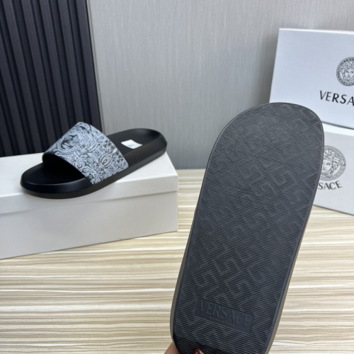 Replica Versace Slippers For Men #1196603 $45.00 USD for Wholesale