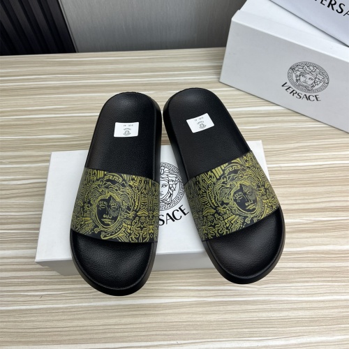 Versace Slippers For Men #1196604 $45.00 USD, Wholesale Replica Versace Slippers