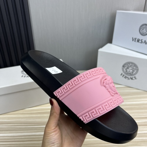 Replica Versace Slippers For Men #1196605 $45.00 USD for Wholesale