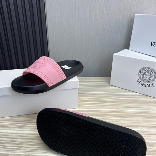 Replica Versace Slippers For Men #1196605 $45.00 USD for Wholesale
