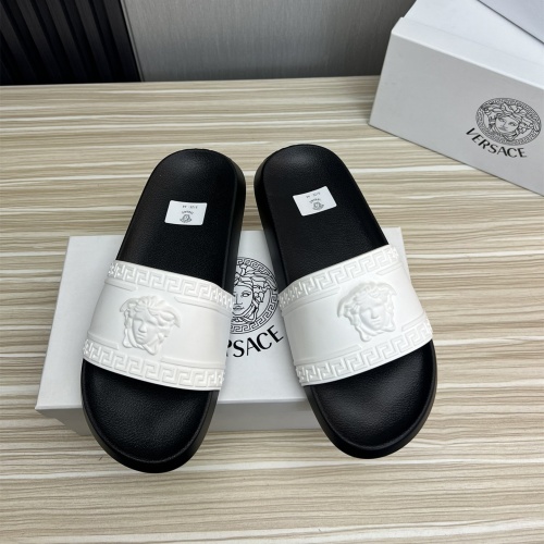Versace Slippers For Men #1196607 $45.00 USD, Wholesale Replica Versace Slippers