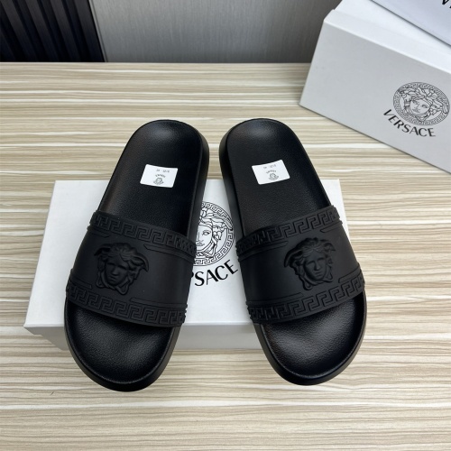 Versace Slippers For Men #1196608 $45.00 USD, Wholesale Replica Versace Slippers