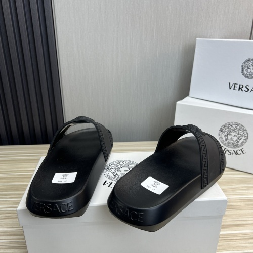 Replica Versace Slippers For Men #1196608 $45.00 USD for Wholesale
