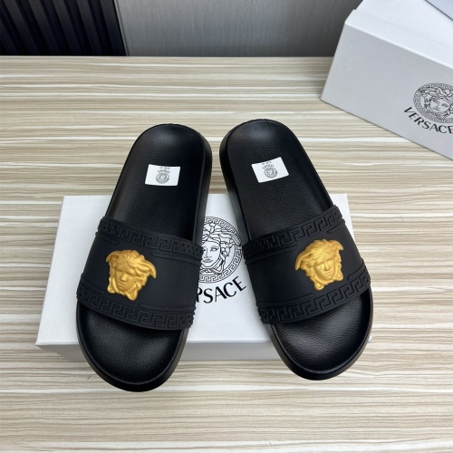 Versace Slippers For Men #1196609 $45.00 USD, Wholesale Replica Versace Slippers