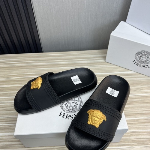 Replica Versace Slippers For Men #1196609 $45.00 USD for Wholesale