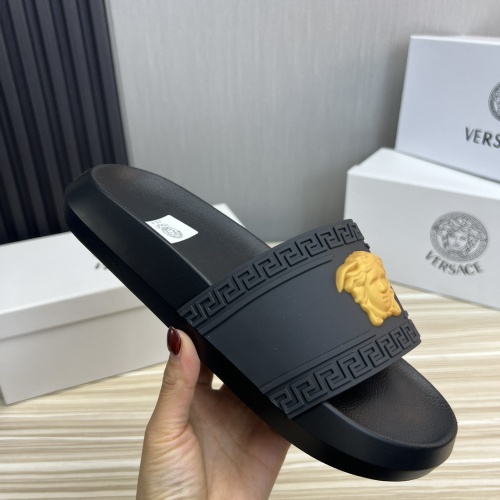 Replica Versace Slippers For Men #1196609 $45.00 USD for Wholesale