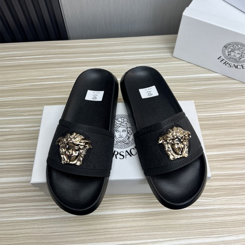 Versace Slippers For Men #1196610 $45.00 USD, Wholesale Replica Versace Slippers