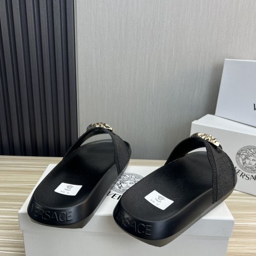 Replica Versace Slippers For Men #1196610 $45.00 USD for Wholesale