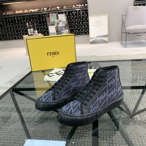 Fendi High Tops Casual Shoes For Men #1196747