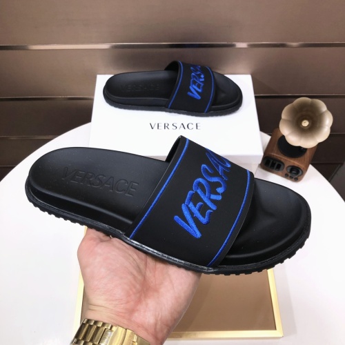 Replica Versace Slippers For Men #1196768 $52.00 USD for Wholesale