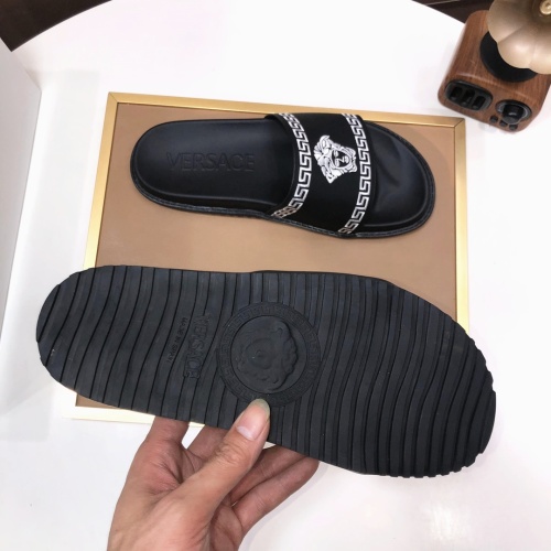 Replica Versace Slippers For Men #1196774 $52.00 USD for Wholesale