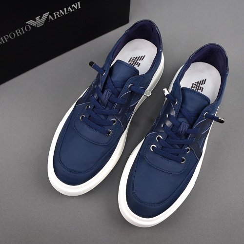 Replica Armani Casual Shoes For Men #1196781 $76.00 USD for Wholesale