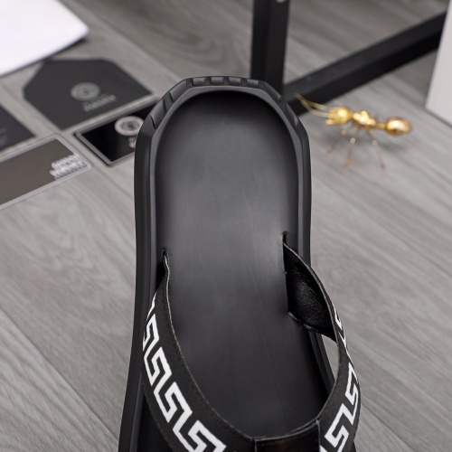 Replica Versace Slippers For Men #1196788 $42.00 USD for Wholesale