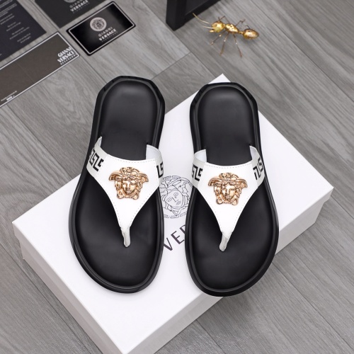 Replica Versace Slippers For Men #1196792 $42.00 USD for Wholesale